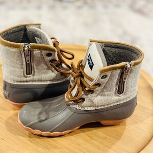 Kids Sperry Duck Boots - Girls Size 13